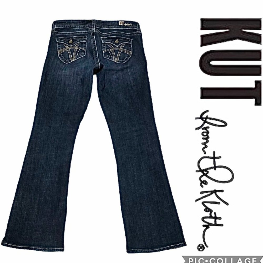 Kut from The Kloth Bootcut Mid-Rise Jean size 8